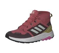 adidas Unisex Kinder Terrex Trailmaker Mid RAIN.RDY Hiking Shoes, Wonder Red / Linen Green / Pulse Lilac, 38 EU
