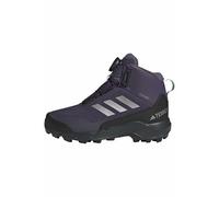 adidas Unisex Kinder Terrex Winter Mid BOA RAIN.RDY Hiking Shoes, Aurora Plum/Matte Silver/Core Black, 28 EU
