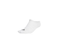 Thin and Light No-Show Socken, 3 Paar White / Black 28-30