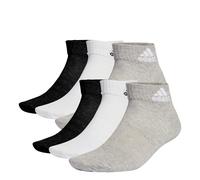 adidas Socken Thin and Light Sportswear Ankle Socks 6P IC1307 34-36 Medium Grey Heather/White/Black