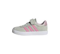 adidas Unisex Kinder Vl Court 3.0 Children Shoes, Linen Green/Bliss Pink/Clear Pink, 28 EU