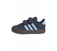 adidas Unisex Kinder VL Court 3.0 Hook and Loop Shoes Kids, Night Indigo/Clear Sky/GUM5, 30 EU