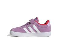 adidas Unisex Kinder VL Court 3.0 Hook and Loop Shoes Kids, preloved Purple/FTWR White/Lucid red, 30 1/2 EU