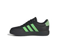 adidas Unisex Kinder Vl Court 3.0 Kids Shoes, core Black/Screaming Green/Carbon, 37 1/3 EU