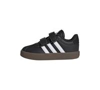 adidas Unisex Kinder Vl Court 3.0 Shoes, Core Black/Cloud White/Gum, 32 EU