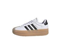 adidas Unisex Kinder Vl Court Bold Lifestyle Shoe Junior Sneaker, FTWR White Core Black Wonder Beige