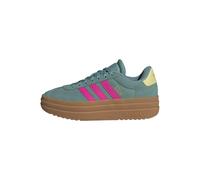adidas Unisex Kinder VL Court Bold Shoes JUNIOR Schuhe, Powder Teal/Shock Pink/Powder Yellow