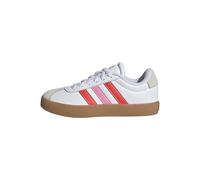 Adidas Unisex Kinder VL Court Shoes, FTWR White/Bright red/Bliss pink, 36 2/3 EU
