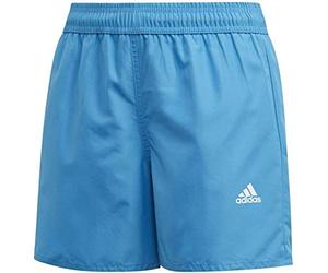 adidas Unisex Kinder yb bos shorts Badeanzug, Shock Cyan, 9 Jahre EU