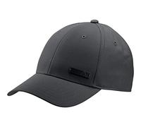 adidas Unisex Lightweight Metal Badge Baseball Cap, Black / Black / Black, XXS