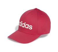 adidas Unisex Linear Baseball Hat, Power pink/White, M-L