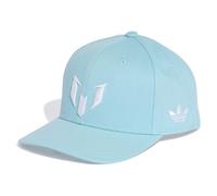 adidas Unisex Lionel Messi Snapback Cap, Icey Blue/White, XXS-XS