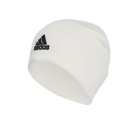 Adidas Unisex Logo Beanie, Off White/Black, S