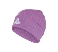 adidas Unisex Logo Beanie, preloved Purple/White, XS
