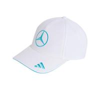 adidas Unisex Mercedes - AMG Petronas Formula 1 Team George Russell Cap, White, M-L