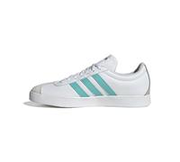 Adidas Unisex Mercedes - AMG Petronas Formula ONE Team VL Court Base Shoes, FTWR White/semi Mint Rush/core Black, 43 1/3 EU