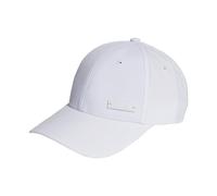 Adidas Unisex Metal Badge Lightweight Baseball Cap, White, M