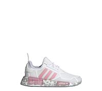 adidas Unisex NMD_R1 Schuhe - Lifestyle, Athletic & Sneakers, Crystal White/Light Pink/Cloud White, 5 US