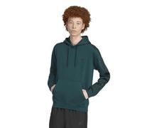 adidas Originals Regular Fit Hoodie mit Logo-Stitching in Dunkelgruen, Größe XS