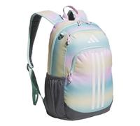 adidas Unisex Originator kleiner Rucksack für Damen und Herren, athletische Büchertasche mit Laptop-Hülle, Rucksacktasche, Gradient Flash Aqua/Semi Flash Aqua Blue/Orchid Fusion Purple, One Size