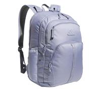adidas Unisex Prime Rucksack für die Arbeit, Reisetasche für Damen und Herren mit gepolstertem Fach für Laptop Rucksack Tasche (1 Stück), Silber, Violett, Violett, Grau, 4 Stück, One size