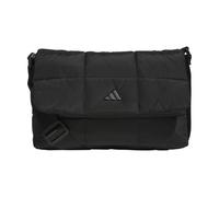 adidas Unisex Puffer Bag Crossbody für Damen-Gesteppte Geldbörse umhängetasche, Schwarz