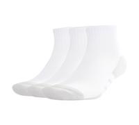 adidas Unisex Quartersocken, 3er Pack - Essentials Climacool Quarter Socken, Logo Weiß 37-39