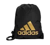 adidas Unisex Fertiger Sackpack Sackpacktasche, Schwarz/Gold Metallic, One Size
