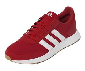 Adidas Unisex Run 50s Shoes, Better Scarlet/Cloud White, 44 EU