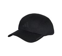 adidas Unisex Running AEROREADY Four-Panel Mesh Cap, Black/Black Reflective, L