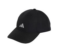 adidas Unisex Running Essential Climacool 6 Panel Baseball Cap, Black/Reflective Silver, L-XL
