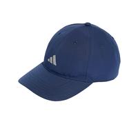 adidas Unisex Running Essential Climacool 6 Panel Baseball Cap, tech Indigo/Reflective Silver, S-M