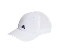 adidas Unisex Running Essentials AEROREADY Six-Panel Baseball Cap, White / Matte Silver, S