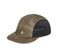 adidas Unisex Running Graphic Hat, Khaki Six, S-M