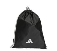 adidas Unisex Running Gymbag Shoebag Gymsack, Black/Silver Metallic/Silver Metallic, One Size