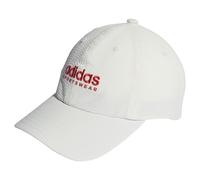 adidas Dad Seersucker Cap, Cremefarben/Hellrot, M