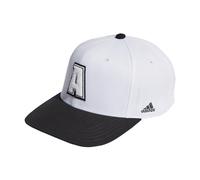 adidas Unisex Snapback Logo Cap, Weiß/Schwarz, Jugendliche, weiß/schwarz