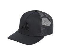 adidas Unisex Snapback Trucker Cap, Black/Black, XS-S