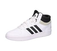Sneaker ADIDAS SPORTSWEAR "HOOPS MID CLASSIC", Damen, Gr. 42,5, cloud weiß, core schwarz, orbit grau, Synthetik, Schuhe Sneaker (91966228-42,5) cloud weiß, core schwarz, orbit grau