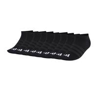 adidas Unisex Sneaker Socken, 9er Pack - Thin & Light Sportswear No-Show Socks, Logo, einfarbig Schwarz 37-39