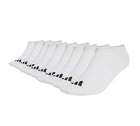 adidas Unisex Sneaker Socken, 9er Pack - Thin & Light Sportswear No-Show Socks, Logo, einfarbig Weiß 46-48