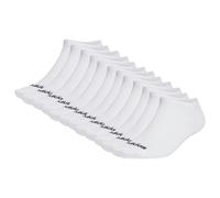 adidas Unisex Sneakersocken, 12er Pack - Thin Linear Low-Cut, dünne Socken, Logo, einfarbig Weiß 40-42