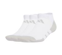 adidas Unisex Sneakersocken, 3er Pack - Essentials Climacool Low Socken, Logo Weiß / 40-42 40-42 Weiß