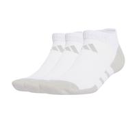 adidas Unisex Sneakersocken, 3er Pack - Essentials Climacool Low Socken, Logo Weiß 43-45
