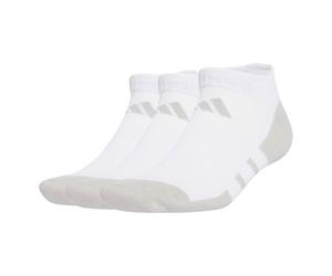 adidas Unisex Sneakersocken, 3er Pack - Essentials Climacool Low Socken, Logo Weiß 43-45