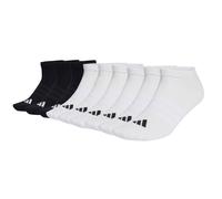 adidas Unisex Sneakersocken, 9er Pack - Cushioned Essentials Low Socks, Logo, gepolstert, einfarbig 2xWeiß/Schwarz / 37-39 37-39 Weiß