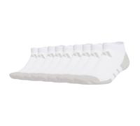 Sneakersocken ADIDAS ORIGINALS "Socken Essentials Climacool Low Socken 9P 9er Pack", Herren, Gr. 40-42, weiß, Obermaterial: 56% Polyester PES. 40% Baumwolle CO. 3% Elasthan EL. 1% Polyamid PA., Socken