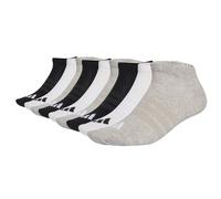 adidas Unisex Sneakersocken, 9er Pack - Thin & Light Sportswear Low Cut Socks, Logo, einfarbig Schwarz/Grau/Weiß 40-42