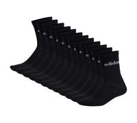Kurzsocken ADIDAS ORIGINALS "Socken Linear Crew Cushioned 12er Pack", Herren, Gr. 37-39, schwarz, Obermaterial: 75% Baumwolle CO. 22% Polyester PES. 2% Elasthan EL. 1% Nylon NY., Socken (82432252-37)