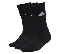 Kurzsocken ADIDAS ORIGINALS "Socken Cushioned Sportswear Crew Socks 3er Pack", Herren, Gr. 40-42, schwarz, Obermaterial: 56% Baumwolle CO. 40% Polyester PES. 3% Elasthan EL. 1% Polyamid PA., Socken (4